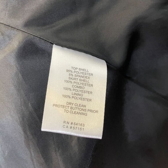 Jessica Howard Jersey Taffeta Dress Size 6 Portrait Collar Ruched A Line Midi - Picture 7 of 10